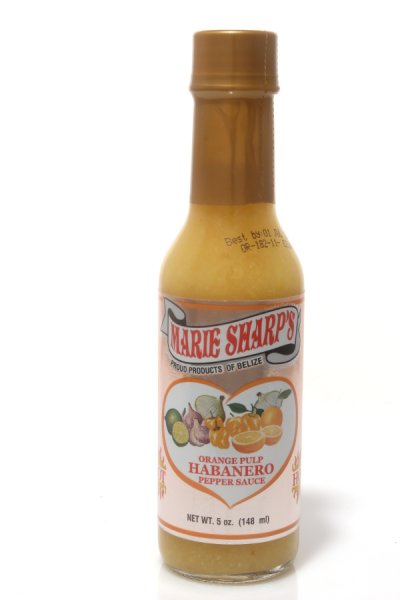 Marie Sharps Orange Pulp Hot Habanero Sauce
