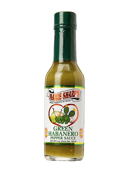 Marie Sharps Green Habanero Hot Sauce with Prickly Pears