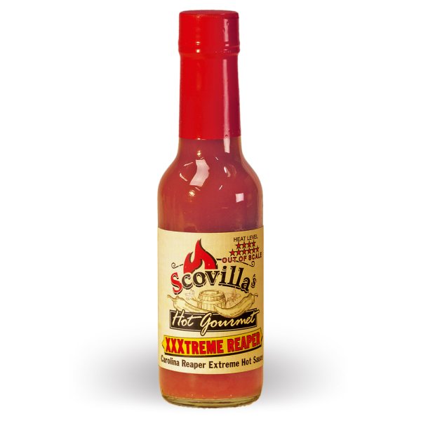Scovillas XXXTREME REAPER - Carolina Reaper Extreme Hot Sauce